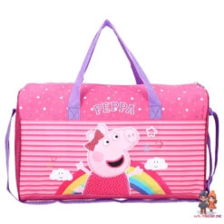 Peppa Pig Wutz 2tlg. Set Kinder Sporttasche Tasche Plus Trinkflasche 600 Ml -Bekleidung Peripherie 007 2251 pink 007 2251 pink 3back