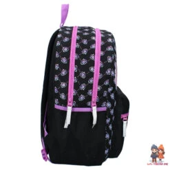 Monster High Mädchen Kinder Set Rucksack Mit Federmäppchen Tasche 43x32x19 Cm -Bekleidung Peripherie 036 4912 black 036 4912 2side.jpg1