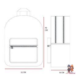 Monster High Mädchen Kinder Set Rucksack Mit Federmäppchen Tasche 43x32x19 Cm -Bekleidung Peripherie 036 4912 black B1067MilkyKiss