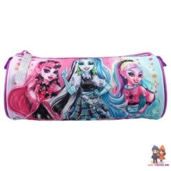 Monster High Mädchen Kinder Set Rucksack Mit Federmäppchen Tasche 43x32x19 Cm -Bekleidung Peripherie 036 4917 black 036 4917 black 1front.jpg1