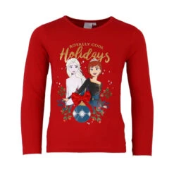 Disney Frozen Disney Die Eiskönigin Langarm Shirt Mit Anna Und Elsa