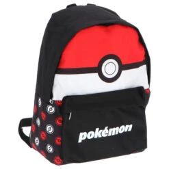Pokemon Pokeball Jungen Rucksack Schultasche Gr. 40x30x15 Cm