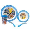 Pokemon Pikachu Kinder 5 Teiliges Set Teller Und Schüssel Becher Gabel Löffel 2 Pokemon Pikachu Kinder 5 Teiliges Set Teller Und Schüssel Becher Gabel Löffel -Bekleidung Peripherie 08010 C