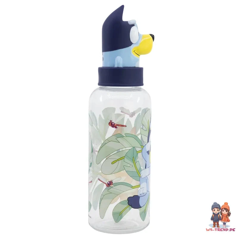 Stor Disney Bluey 3D Kopf Kinder Wasserflasche Trinkflasche Flasche 560 Ml 4 Stor Disney Bluey 3D Kopf Kinder Wasserflasche Trinkflasche Flasche 560 Ml – Bild 2