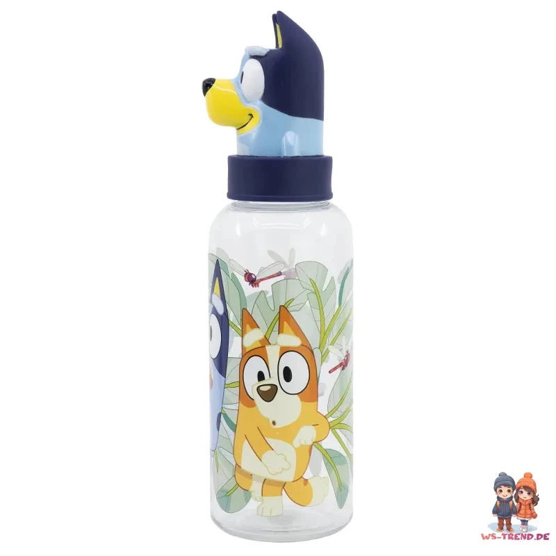 Stor Disney Bluey 3D Kopf Kinder Wasserflasche Trinkflasche Flasche 560 Ml 5 Stor Disney Bluey 3D Kopf Kinder Wasserflasche Trinkflasche Flasche 560 Ml – Bild 3