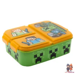 Minecraft Kinder 4 Tlg. Set 3 Kammern Brotdose- Gabel Löffel Flasche 17 Minecraft Kinder 4 Tlg. Set 3 Kammern Brotdose- Gabel Löffel Flasche -Bekleidung Peripherie 10694329