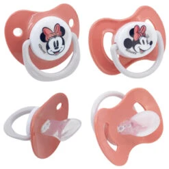 Disney Baby Minnie Maus 2er Pack Schnuller BPA Frei Ab 0 Monate Oder Ab 6 Monate