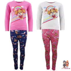 Paw Patrol Skye Kinder Langarm Pyjama Schlafanzug