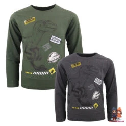 Jurassic World Kinder Jungen Langarm T-Shirt