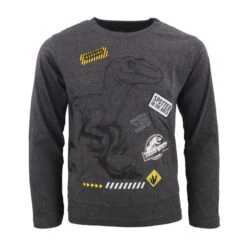 Jurassic World Kinder Jungen Langarm T-Shirt -Bekleidung Peripherie 11236273
