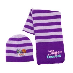 Paw Patrol Skye Everest Kinder Herbst Wintermütze Plus Schal -Bekleidung Peripherie 11248528