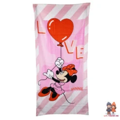 Disney Minnie Maus 2 Tlg Set Mädchen Trolley Kinderkoffer Strandtuch 70x140 Cm -Bekleidung Peripherie 12672072