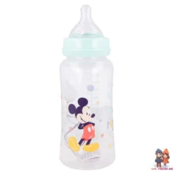 Disney Baby Mickey Maus 2er Set Milchflasche Babyfläschchen Ab 0 Monate -Bekleidung Peripherie 13000 C