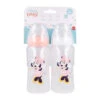 Disney Baby Minnie Maus 2er Set Milchflasche Babyfläschchen Ab 0 Monate -Bekleidung Peripherie 13100 A