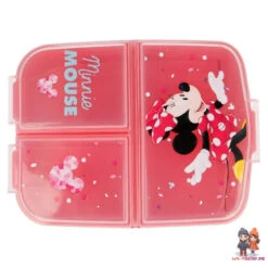 Disney Minnie Maus 2 Teiliges Lunch Set Brotdose Trinkflasche 380 Ml -Bekleidung Peripherie 13135160