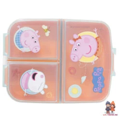 Peppa Wutz Pig 4 Teiliges Kinder Set 3 Kammern Brotdose Alu-Trinkflasche Besteck 14 Peppa Wutz Pig 4 Teiliges Kinder Set 3 Kammern Brotdose Alu-Trinkflasche Besteck -Bekleidung Peripherie 13920 B