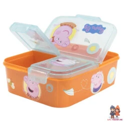 Peppa Wutz Pig 4 Teiliges Kinder Set 3 Kammern Brotdose Alu-Trinkflasche Besteck 15 Peppa Wutz Pig 4 Teiliges Kinder Set 3 Kammern Brotdose Alu-Trinkflasche Besteck -Bekleidung Peripherie 13920 C