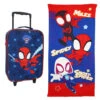 Marvel Spiderman Spidey Kinder 2tlg Set Trolley Kinderkoffer Koffer Strandtuch 70x140 -Bekleidung Peripherie 14567600