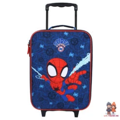 Marvel Spiderman Spidey Kinder 2tlg Set Trolley Kinderkoffer Koffer Strandtuch 70x140 -Bekleidung Peripherie 14567609