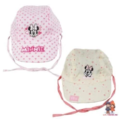 Disney Minnie Maus Baby Schirmmütze Basecap Hut Mit Nackenschutz