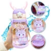 Einhorn 3D Deckel Kinder Wasserflasche Trinkflasche Flasche Gurt Halm 600 Ml 1 Einhorn 3D Deckel Kinder Wasserflasche Trinkflasche Flasche Gurt Halm 600 Ml -Bekleidung Peripherie 16298238