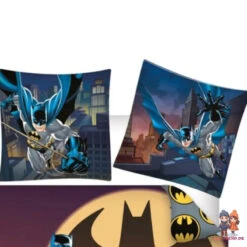 DC Comics Batman Kinder Bettwäsche 2tlg. Set 135-140x200 65x65 Cm -Bekleidung Peripherie 16325610