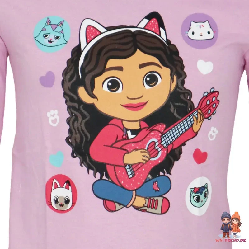 Gabbys Dollhouse Mädchen Kinder Langarmshirt Shirt 7 Gabbys Dollhouse Mädchen Kinder Langarmshirt Shirt – Bild 5