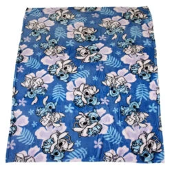 Disney Lilo Und Stitch Angel Flanell Wohndecke Warme Kuscheldecke 110x150 Cm