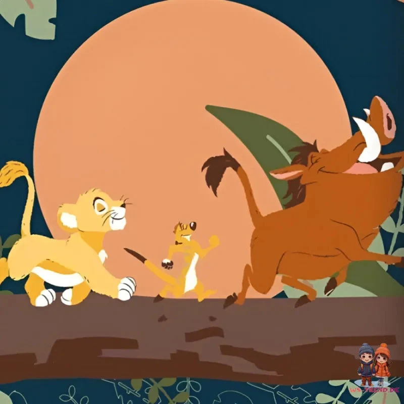 Disney König Der Löwen Kinder Mikrofaser Bettwäsche 2tlg. Set 135-140x200 65x65 4 Disney König Der Löwen Kinder Mikrofaser Bettwäsche 2tlg. Set 135-140x200 65x65 – Bild 2