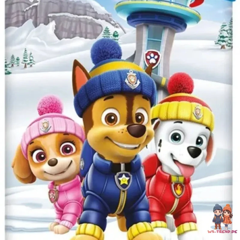 Paw Patrol Chase Kinder Flanell Bettwäsche Set 135/140x200 65x65 Baumwolle 4 Paw Patrol Chase Kinder Flanell Bettwäsche Set 135/140x200 65x65 Baumwolle – Bild 2