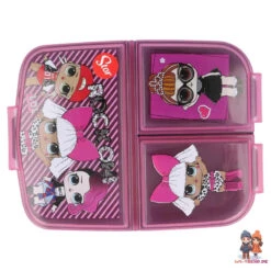 LOL Surprise 2 Teiliges Lunch Set - Brotdose 3 Kammern Trinkbecher -Bekleidung Peripherie 16820 D 9ce11fd4 4460 462f 8d5b 36539511dff4