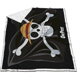 Anime One Piece Piraten Coral Decke Warme Kuscheldecke 130x170 Cm