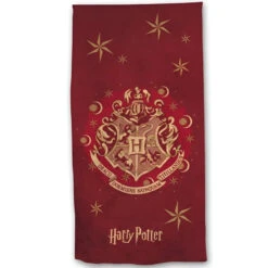 Harry Potter Hogwarts Badetuch Strandtuch 70x140 100% Baumwolle