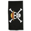 Anime One Piece Piraten Strandtuch Badetuch XL 70x140 100% Baumwolle
