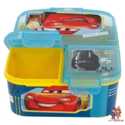 Disney Cars Lightning McQueen 2 Tlg. Lunch Set 3Kammer Brotdose Alu-Trinkflasche 15 Disney Cars Lightning McQueen 2 Tlg. Lunch Set 3Kammer Brotdose Alu-Trinkflasche -Bekleidung Peripherie 18720 D