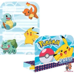 Pokemon Pikachu Geburtstag Deko Set 24tlg.Memory Spiel Buttons Banner -Bekleidung Peripherie 1880238 9904829 2 3 600