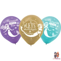 AMSCAN Meerjungfrau Mädchen Kinder Geburtstag Deko Set 39 Tlg. Partyset 10 AMSCAN Meerjungfrau Mädchen Kinder Geburtstag Deko Set 39 Tlg. Partyset -Bekleidung Peripherie 1880255 9905202 2 3 600