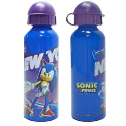 Sonic The Hedgedog ALU Sportflasche Wasserflasche Trinkflasche Flasche 520 Ml