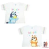 Bluey Bingo 2er Set Kinder Mädchen Kurzarm T-Shirt Shirt Gr 92 Bis 116 Baumwolle