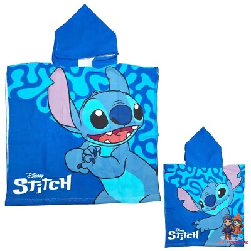 Disney Lilo Stitch Kinder Mädchen Mikrofaser Poncho Badetuch 55x110 Cm 5 Disney Lilo Stitch Kinder Mädchen Mikrofaser Poncho Badetuch 55x110 Cm – Bild 3