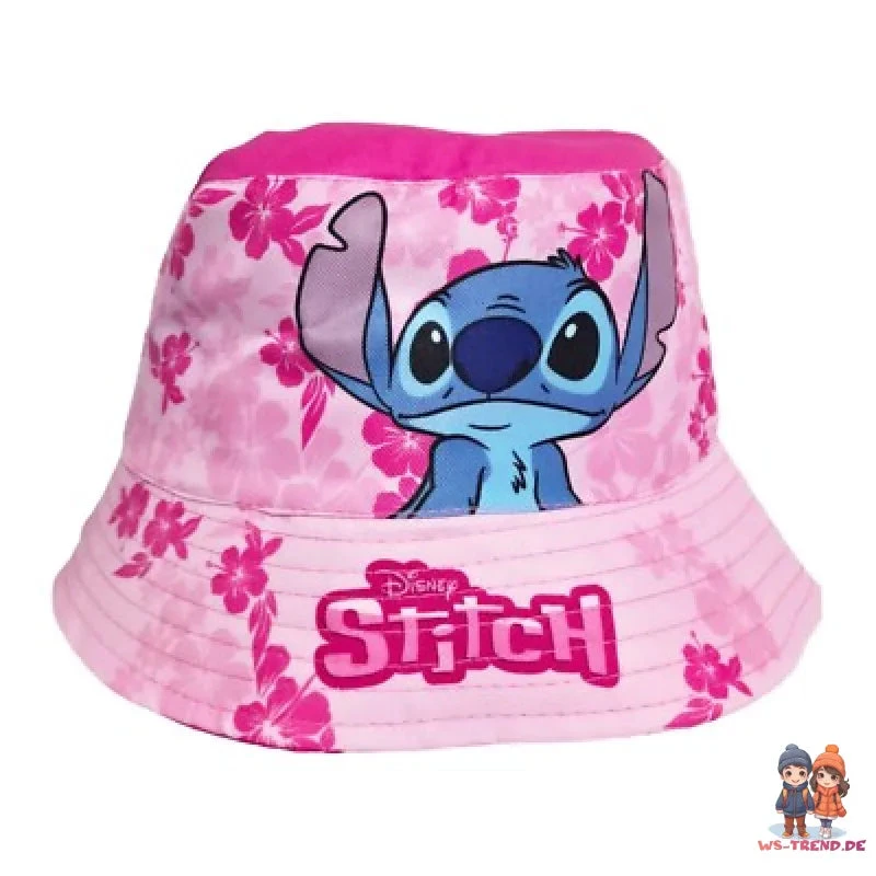 Disney Stitch Kinder Fischermütze Fischerhut Sommerhut Gr. 52-54 4 Disney Stitch Kinder Fischermütze Fischerhut Sommerhut Gr. 52-54 – Bild 2
