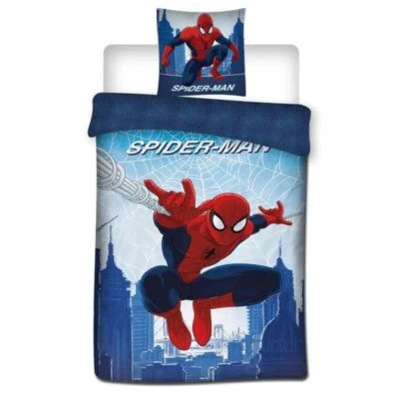 Marvel Spiderman Jungen Bettwäsche 2tlg. Set 135-140x200 65x65 Cm 3 Marvel Spiderman Jungen Bettwäsche 2tlg. Set 135-140x200 65x65 Cm