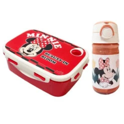 Disney Minnie Maus 2 Teiliges Lunch Set Brotdose Trinkflasche 350 Ml