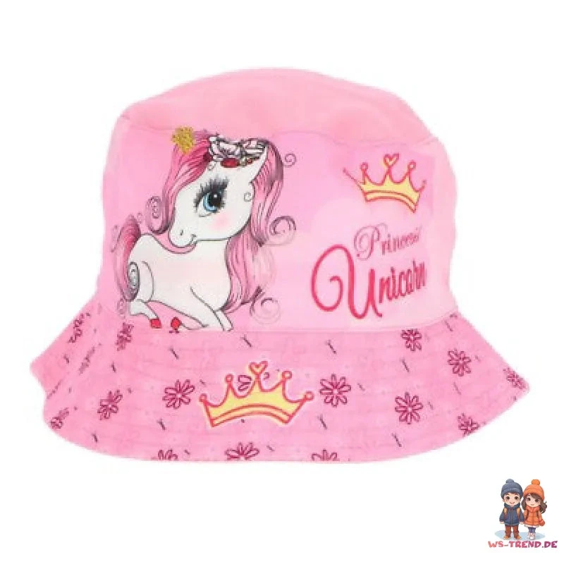 Einhorn Unicorn Kinder Fischermütze Fischerhut Sommerhut Gr. 52-54 4 Einhorn Unicorn Kinder Fischermütze Fischerhut Sommerhut Gr. 52-54 – Bild 2