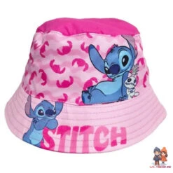Disney Stitch Kinder Fischermütze Fischerhut Sommerhut Gr. 52-54