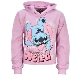 Disney Lilo U Stitch Mädchen Hoodie Kapuzenpullover Pullover 134