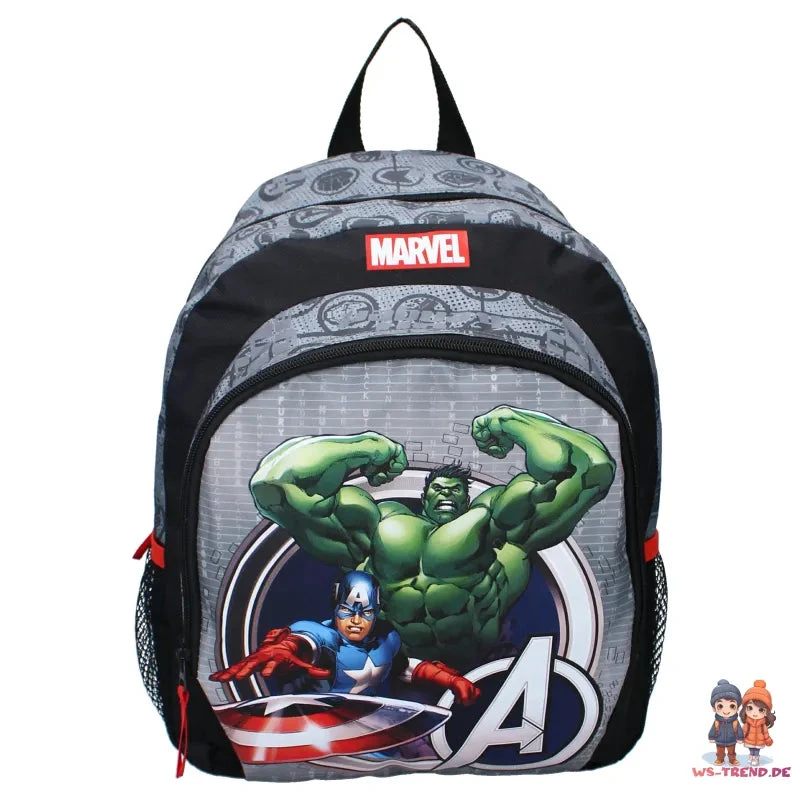 Marvel Avengers Kinder Rucksack Sporttasche Backpack Tasche Gr. 35 X 27x18 Cm 4 Marvel Avengers Kinder Rucksack Sporttasche Backpack Tasche Gr. 35 X 27x18 Cm – Bild 2