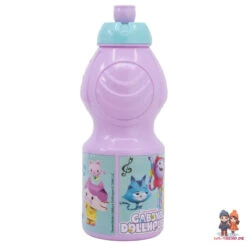 Stor Gabbys Dollhouse Kinder Mädchen 2 Tlg Set Brotdose 3 Kammern Trinkflasche -Bekleidung Peripherie 21232 B