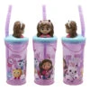 Stor Gabbys Dollhouse 3D Kinder Mädchen Trinkbecher Becher Mit Halm 360 Ml 2 Stor Gabbys Dollhouse 3D Kinder Mädchen Trinkbecher Becher Mit Halm 360 Ml -Bekleidung Peripherie 21266 0