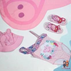 Peppa Pig Peppa Wutz Pig Kinder Mädchen Badeanzug Bademode -Bekleidung Peripherie 2200007209 10